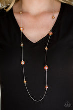 Load image into Gallery viewer, Paparazzi Champagne On The Rocks - Orange - VENDOR _NAME - Sassy Sparkles $5 Jewelry
