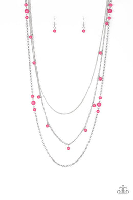 Laying The Groundwork - Pink freeshipping - Sassy Sparkles $5 Jewelry