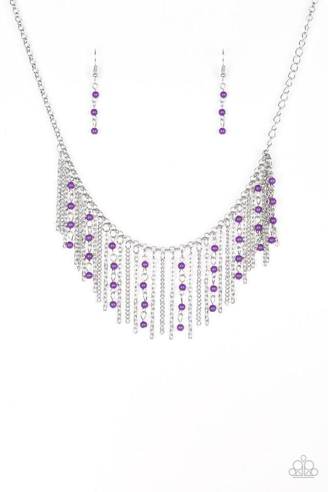 Harlem Hideaway - Purple - VENDOR _NAME - Sassy Sparkles $5 Jewelry