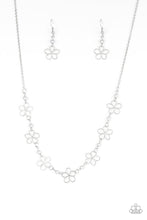 Load image into Gallery viewer, Paparazzi Always Abloom - Silver - VENDOR _NAME - Sassy Sparkles $5 Jewelry
