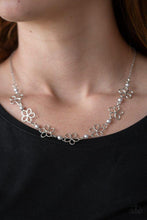 Load image into Gallery viewer, Paparazzi Always Abloom - Silver - VENDOR _NAME - Sassy Sparkles $5 Jewelry
