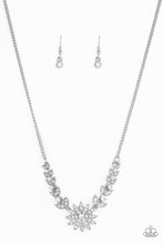 Load image into Gallery viewer, Paparazzi Garden Glamour - White - VENDOR _NAME - Sassy Sparkles $5 Jewelry
