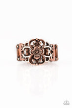 Load image into Gallery viewer, Paparazzi Fanciful Flower Gardens - Copper - VENDOR _NAME - Sassy Sparkles $5 Jewelry
