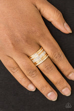 Load image into Gallery viewer, Top Dollar Drama - Gold freeshipping - Sassy Sparkles $5 Jewelry
