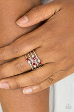 Load image into Gallery viewer, Paparazzi Sparkle Showdown - Red
