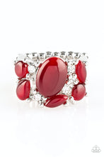 Load image into Gallery viewer, Paparazzi Modern Moonwalk - Red - VENDOR _NAME - Sassy Sparkles $5 Jewelry
