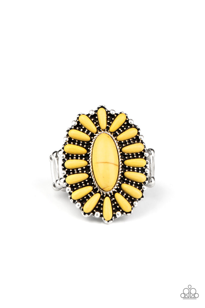 Paparazzi Cactus Cabana - Yellow - VENDOR _NAME - Sassy Sparkles $5 Jewelry