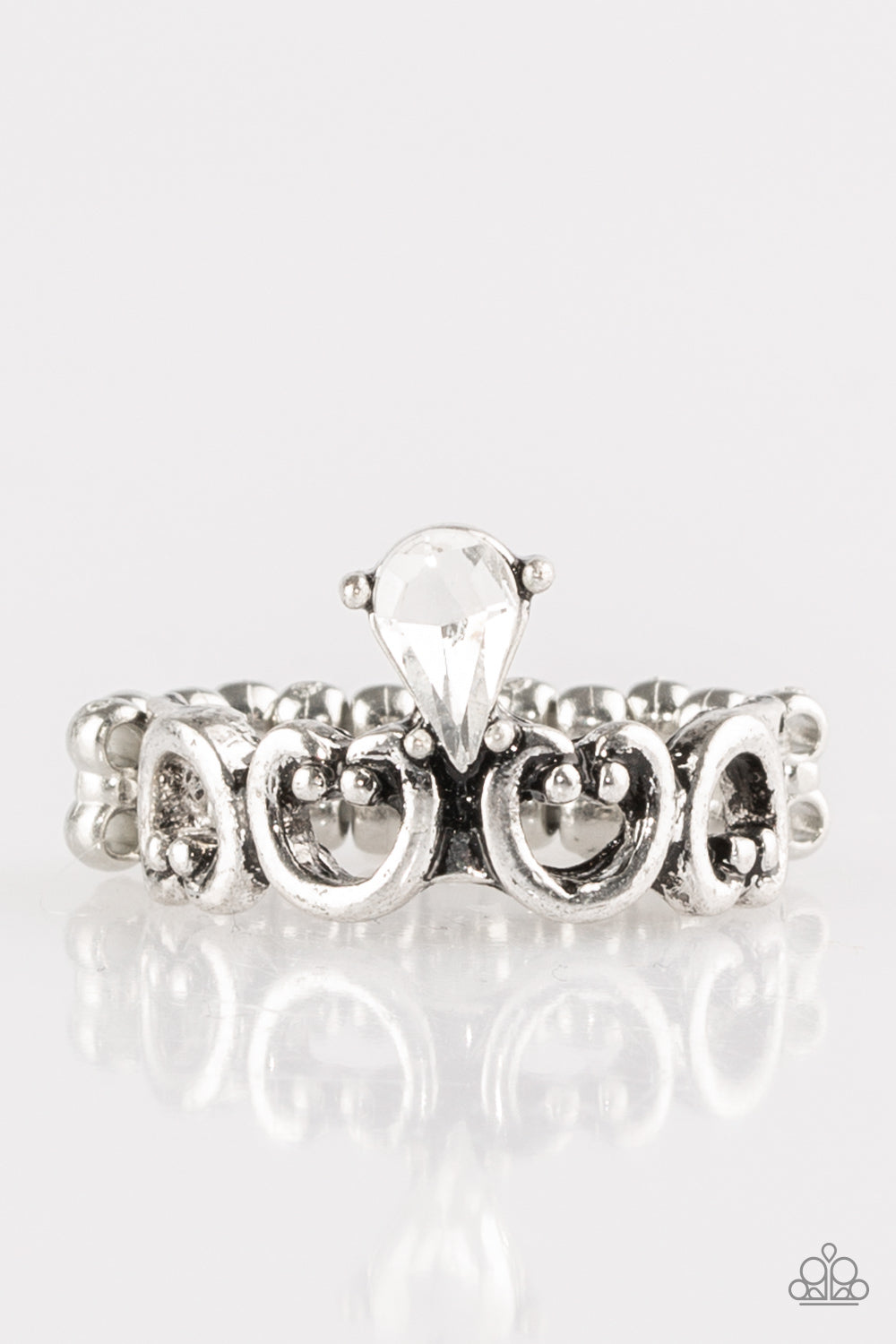 Paparazzi Twinkling Tiaras - White