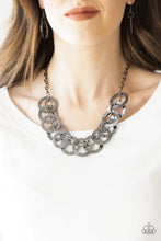 Load image into Gallery viewer, Paparazzi The Main Contender - Black - VENDOR _NAME - Sassy Sparkles $5 Jewelry
