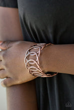 Load image into Gallery viewer, Paparazzi Circa De Contender - Copper - VENDOR _NAME - Sassy Sparkles $5 Jewelry

