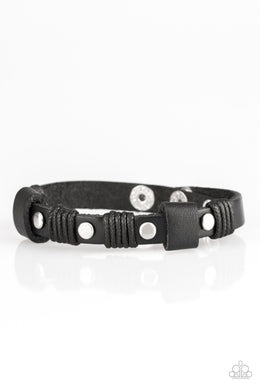 Paparazzi Road Burner - Black - VENDOR _NAME - Sassy Sparkles $5 Jewelry