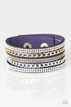 Load image into Gallery viewer, Paparazzi Fashion Fiend - Blue - VENDOR _NAME - Sassy Sparkles $5 Jewelry
