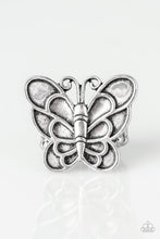 Load image into Gallery viewer, Paparazzi Sky High Butterfly - Silver
