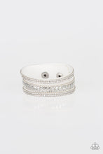 Load image into Gallery viewer, Rollin In Rhinestones - White freeshipping - Sassy Sparkles $5 Jewelry
