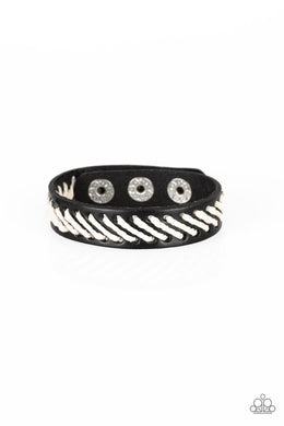 Paparazzi Watch Your Backpacker - Black - VENDOR _NAME - Sassy Sparkles $5 Jewelry