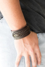 Load image into Gallery viewer, Paparazzi Outlaw and Order - Brown - VENDOR _NAME - Sassy Sparkles $5 Jewelry
