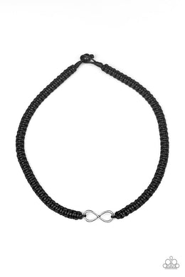 Paparazzi Right on Maritime - Black - VENDOR _NAME - Sassy Sparkles $5 Jewelry