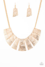 Load image into Gallery viewer, Paparazzi Jungle Cat Jam - Gold - VENDOR _NAME - Sassy Sparkles $5 Jewelry
