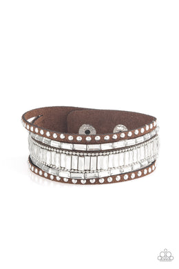Rock Star Rocker - Brown freeshipping - Sassy Sparkles $5 Jewelry