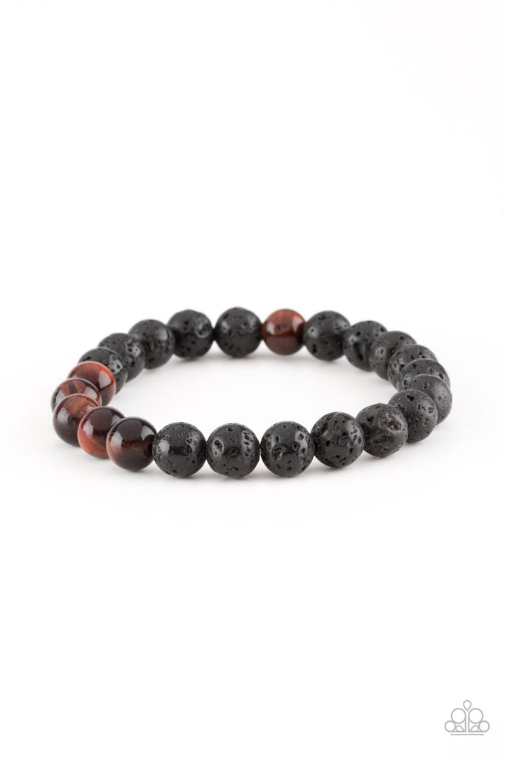 Paparazzi Meditation - Black - VENDOR _NAME - Sassy Sparkles $5 Jewelry