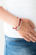 Load image into Gallery viewer, Paparazzi Tourist Trap - Red - VENDOR _NAME - Sassy Sparkles $5 Jewelry
