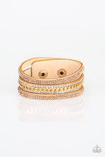 Load image into Gallery viewer, Rollin In Rhinestones - Gold freeshipping - Sassy Sparkles $5 Jewelry
