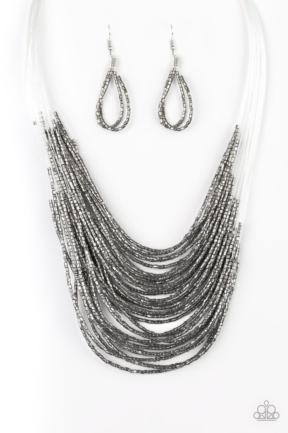 Catwalk Queen - Black / Gunmetal freeshipping - Sassy Sparkles $5 Jewelry