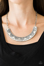 Load image into Gallery viewer, Paparazzi Persian Pharaoh - Silver - VENDOR _NAME - Sassy Sparkles $5 Jewelry
