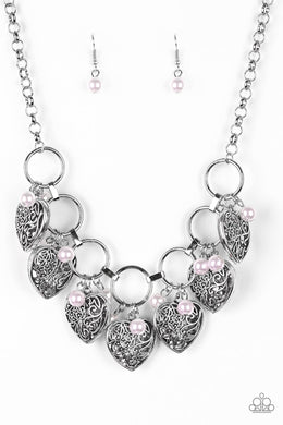 Paparazzi Very Valentine - Pink - VENDOR _NAME - Sassy Sparkles $5 Jewelry