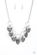 Load image into Gallery viewer, Paparazzi Very Valentine - Silver - VENDOR _NAME - Sassy Sparkles $5 Jewelry
