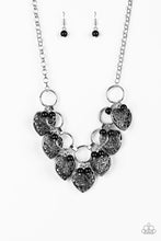 Load image into Gallery viewer, Paparazzi Very Valentine - Black - VENDOR _NAME - Sassy Sparkles $5 Jewelry

