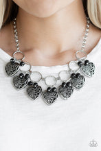 Load image into Gallery viewer, Paparazzi Very Valentine - Black - VENDOR _NAME - Sassy Sparkles $5 Jewelry
