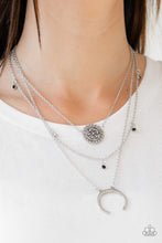 Load image into Gallery viewer, Lunar Lotus - Black freeshipping - Sassy Sparkles $5 Jewelry
