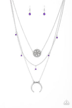 Load image into Gallery viewer, Lunar Lotus - Purple freeshipping - Sassy Sparkles $5 Jewelry
