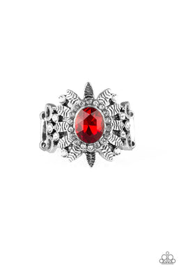 Paparazzi Burn Bright - Red - VENDOR _NAME - Sassy Sparkles $5 Jewelry