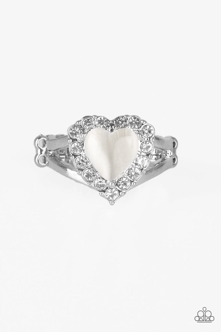 Paparazzi Love Is In The Air - White - VENDOR _NAME - Sassy Sparkles $5 Jewelry