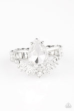 Load image into Gallery viewer, Paparazzi If The Crown Fits - White
