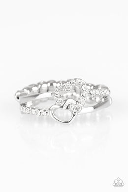 Paparazzi The Perfect Matchmaker - White - VENDOR _NAME - Sassy Sparkles $5 Jewelry
