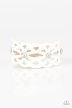 Load image into Gallery viewer, Paparazzi Runaway Radiance - White - VENDOR _NAME - Sassy Sparkles $5 Jewelry
