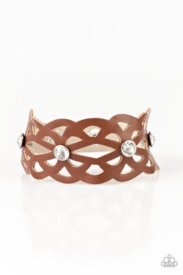 Paparazzi Runaway Radiance - Brown - VENDOR _NAME - Sassy Sparkles $5 Jewelry