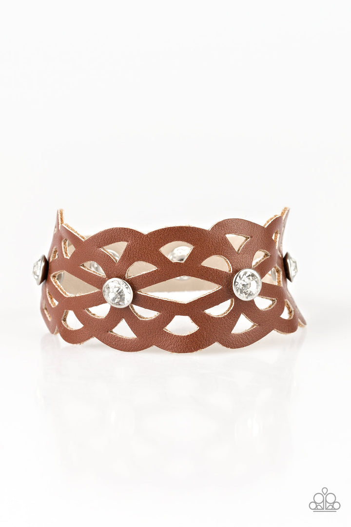 Paparazzi Runaway Radiance - Brown - VENDOR _NAME - Sassy Sparkles $5 Jewelry