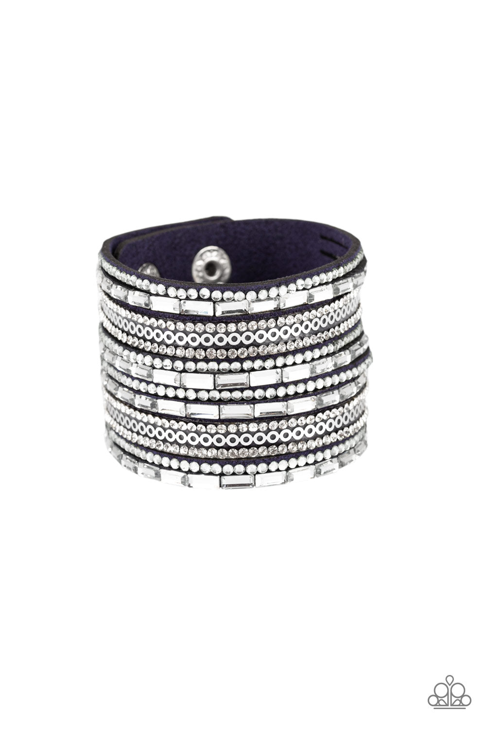 A Wait-and-SEQUIN Attitude - Blue freeshipping - Sassy Sparkles $5 Jewelry