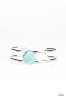 Paparazzi Turn Up The Glow - Blue - VENDOR _NAME - Sassy Sparkles $5 Jewelry
