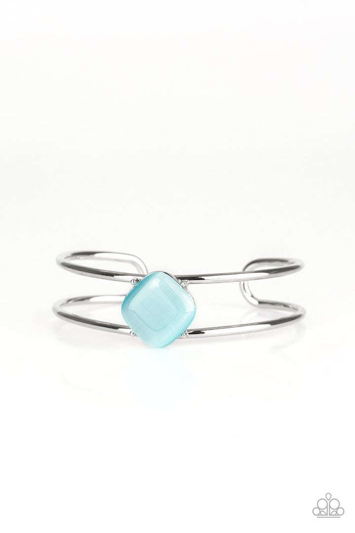 Paparazzi Turn Up The Glow - Blue - VENDOR _NAME - Sassy Sparkles $5 Jewelry
