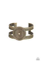 Load image into Gallery viewer, Paparazzi Texture Trade - Brass - VENDOR _NAME - Sassy Sparkles $5 Jewelry
