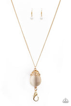 Load image into Gallery viewer, Paparazzi Nightcap and Gown - Gold (Lanyard) - VENDOR _NAME - Sassy Sparkles $5 Jewelry
