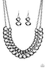 Load image into Gallery viewer, Paparazzi Street Meet and Greet - Black - VENDOR _NAME - Sassy Sparkles $5 Jewelry

