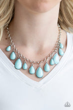Load image into Gallery viewer, Jaw Dropping Diva - Blue freeshipping - Sassy Sparkles $5 Jewelry
