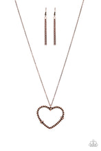Load image into Gallery viewer, Straight From The Heart - Copper freeshipping - Sassy Sparkles $5 Jewelry
