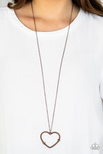 Load image into Gallery viewer, Straight From The Heart - Copper freeshipping - Sassy Sparkles $5 Jewelry
